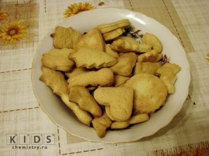 готовое песочное печенье